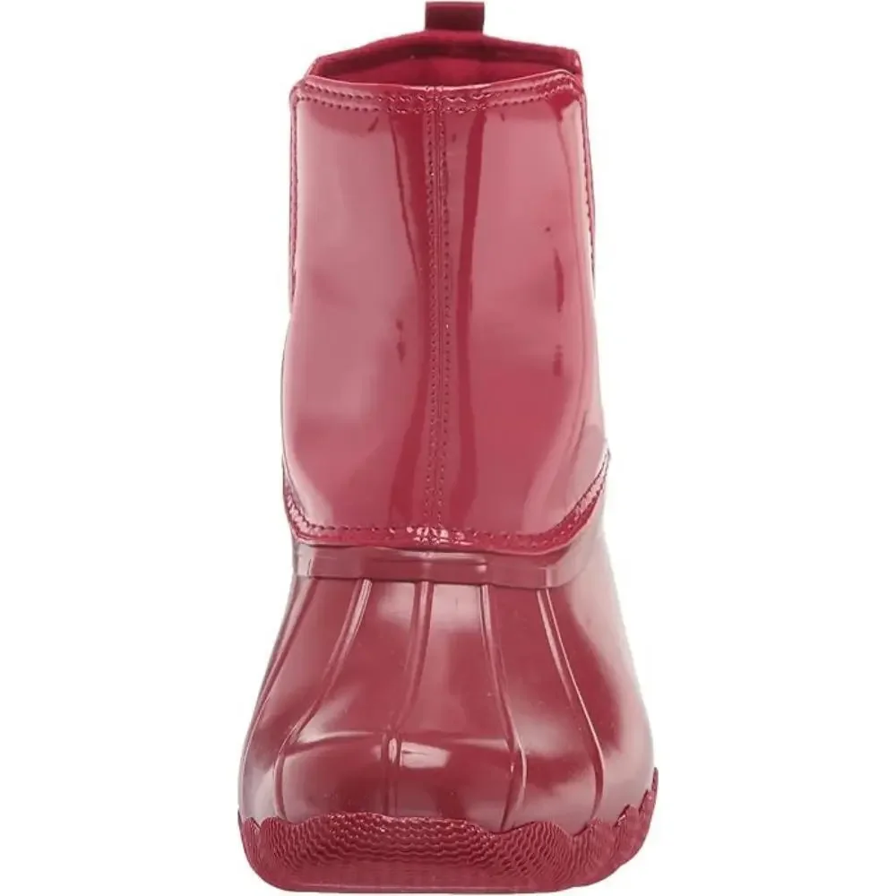 Sperry Saltwater STK164828 Boots Kids US 6 Red Waterproof Ankle Chelsea GAL1063